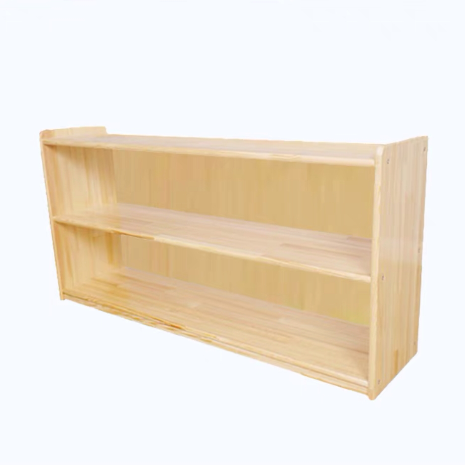 实木玩具柜 米色