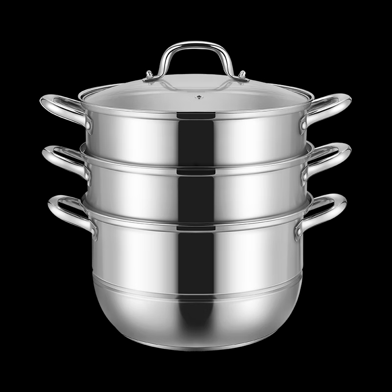 德世朗(DESLON) DFS-Z152B-WLH 朗悦多用三层蒸锅