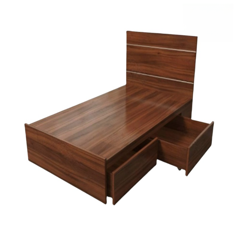 金佑莱木质单人床(可定制)JYL-C-01张高清大图