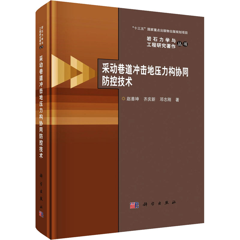 [M]采动巷道冲击地压力构协同防控技术-9787030803108高清大图
