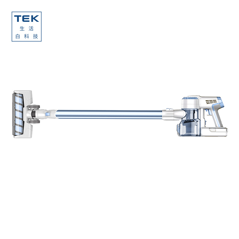 泰怡凯TEK 无线手持吸尘器A10 Smart(月光蓝)强力除螨家用无绳轻巧长续航(科沃斯机器人出品)尘盒0.4L
