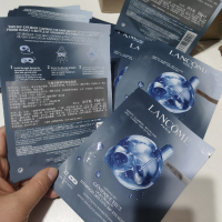兰蔻LANCOME新精华肌底大眼眼膜10g*7片立体修护眼周眼袋细纹黑眼圈