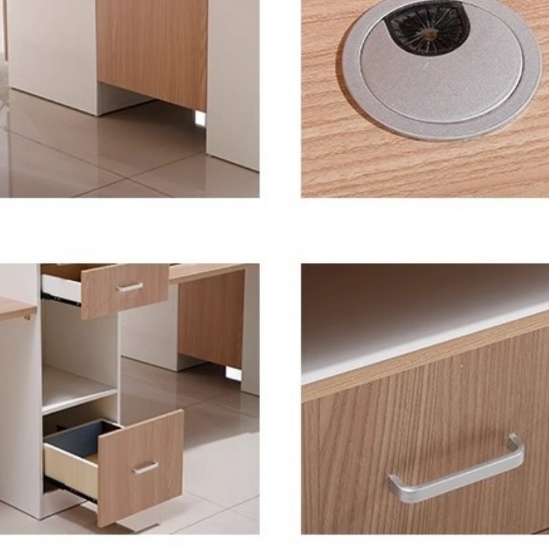 宜掌柜 隔断办公桌 六人位带柜 张高清大图