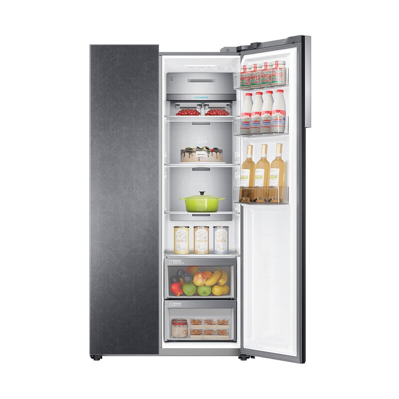 就近仓发货海尔611升大容量冰箱风冷变频双开门冰箱全空间保鲜24储鲜