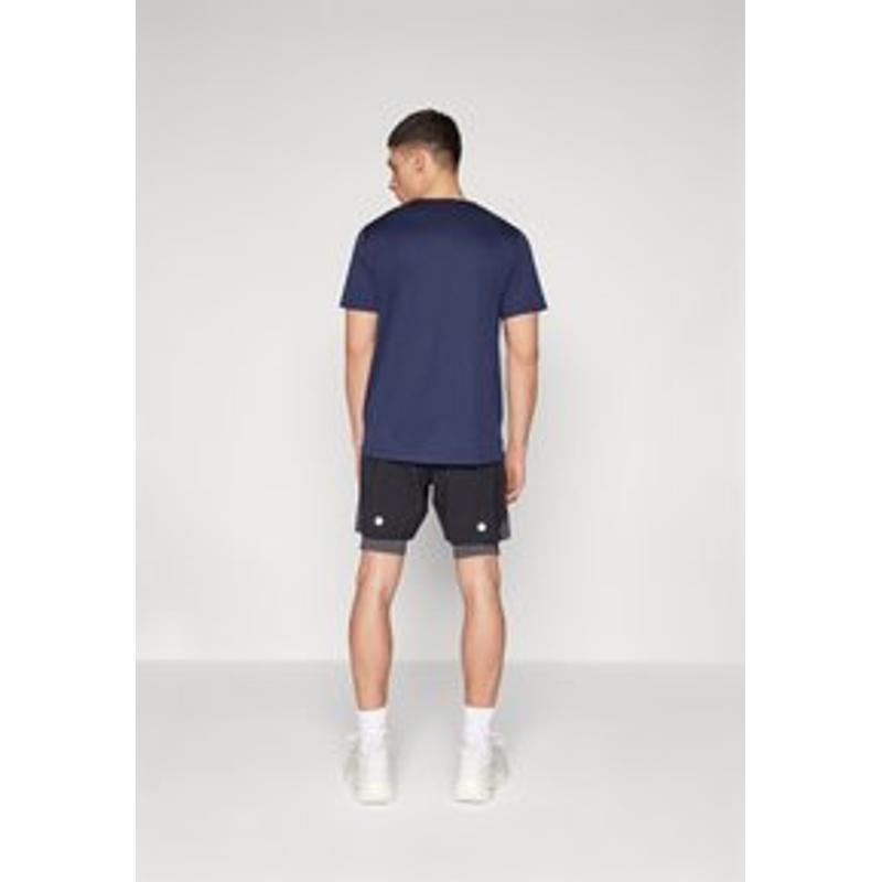 Asics男士跑步短裤透气弹性设计反光元素口袋高清大图