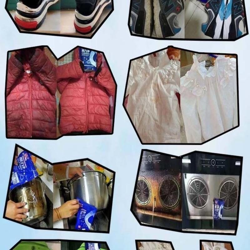 魔力净清洁膏袋装家用多功能洗衣服去渍刷小白鞋厨房去污剂洗衣液 一袋