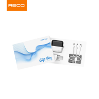 锐思(Recci)RGB-N01能量新套装移动电源一拖三数据线旅行充企业礼品 白色