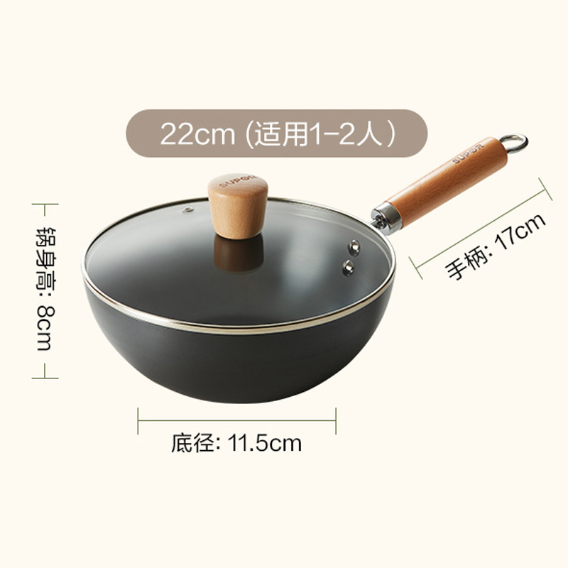 苏泊尔 EC22RF05 炒锅 22cm(个)高清大图