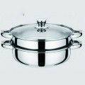汤蒸双层两用锅