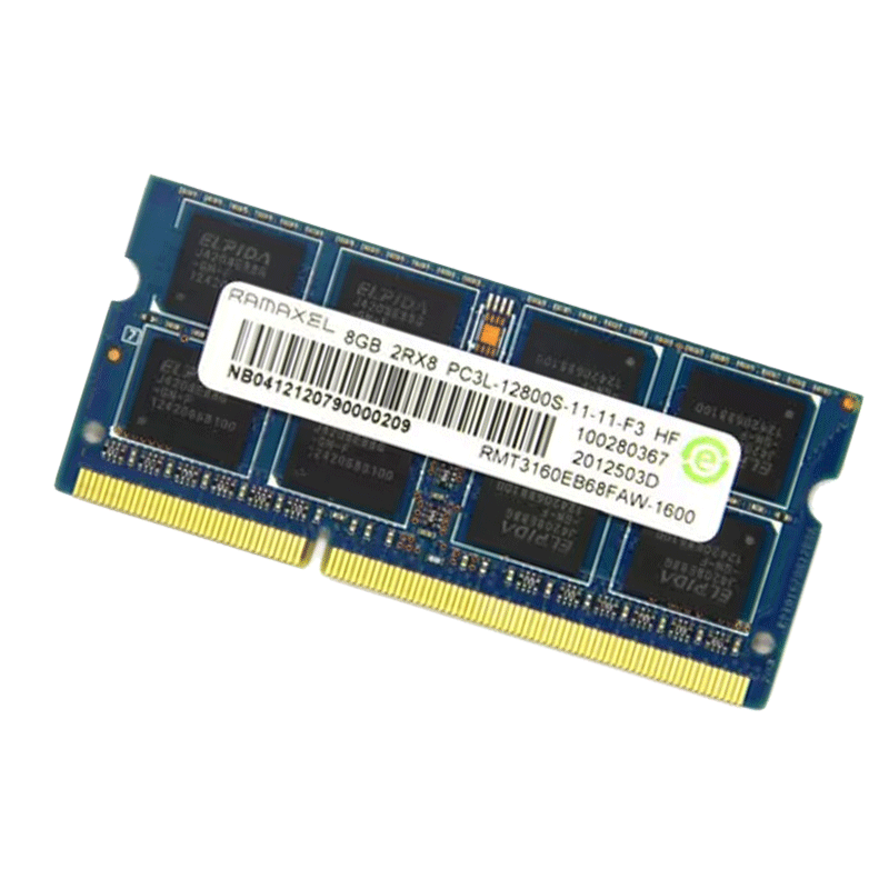 联想 hp 记忆科技(Ramaxel )8G DDR3L 1600笔记本内存PC3L-12800S