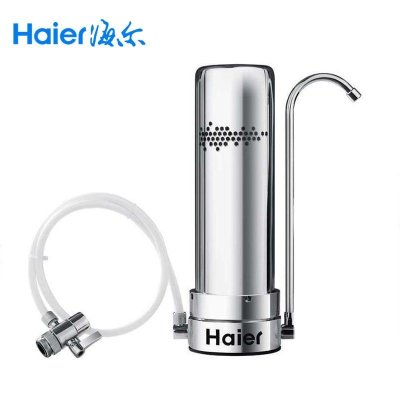 海尔(Haier)家用净水器HT101-2台上式自来水过滤净水机