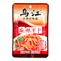 乌江榨菜麻辣萝卜干60g袋装 重庆涪陵特产 即食下饭菜 泡菜咸菜酱腌菜 拌饭拌面早餐配粥小菜