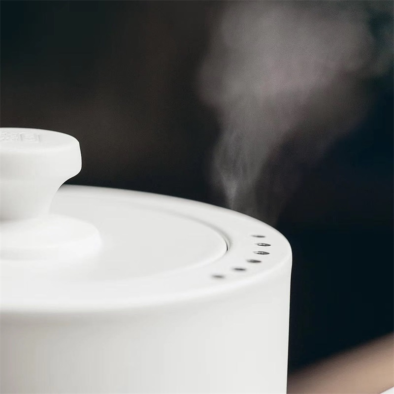 吉谷TA002随手泡提梁电茶壶不锈钢茶壶恒温烧水壶 TA002白色