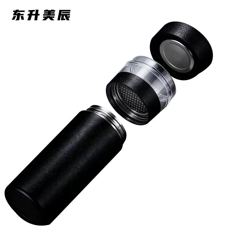 东升美辰 商务带茶隔保温杯500ml DS-CJ124 个高清大图