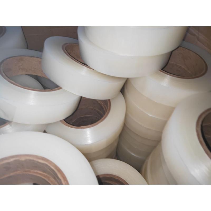 3cm100米试用夹胶玻璃专用夹胶带湿法胶水围边软pe胶带不起白边视频