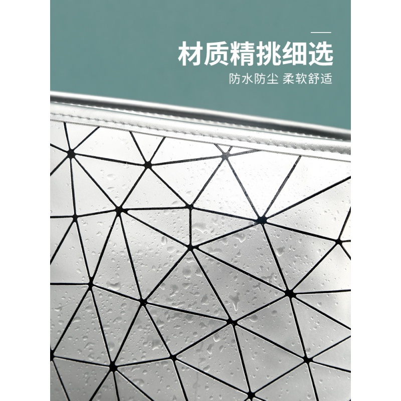 家柏饰(CORATED)ins网红化妆包女便携小号随身大容量简约化妆品收纳袋旅行洗漱包高清大图