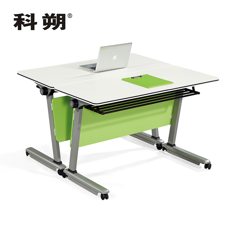 科朔 折叠桌条桌长条会议桌翻版桌会议桌1200W*500D*750H FT-4712高清大图