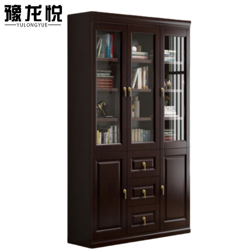 豫龙悦书柜收纳柜高清大图