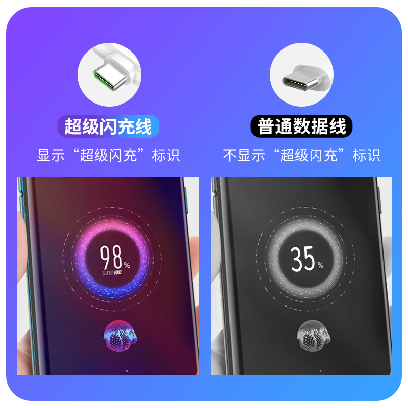 液态软胶type-c弯头数据线oppo5a超级闪充r17profindxk3k5reno2a11手机吃鸡游戏专用充电线加