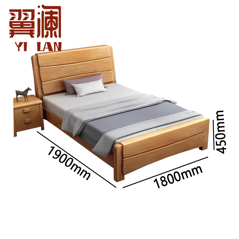 翼澜 床 1.8m 张高清大图