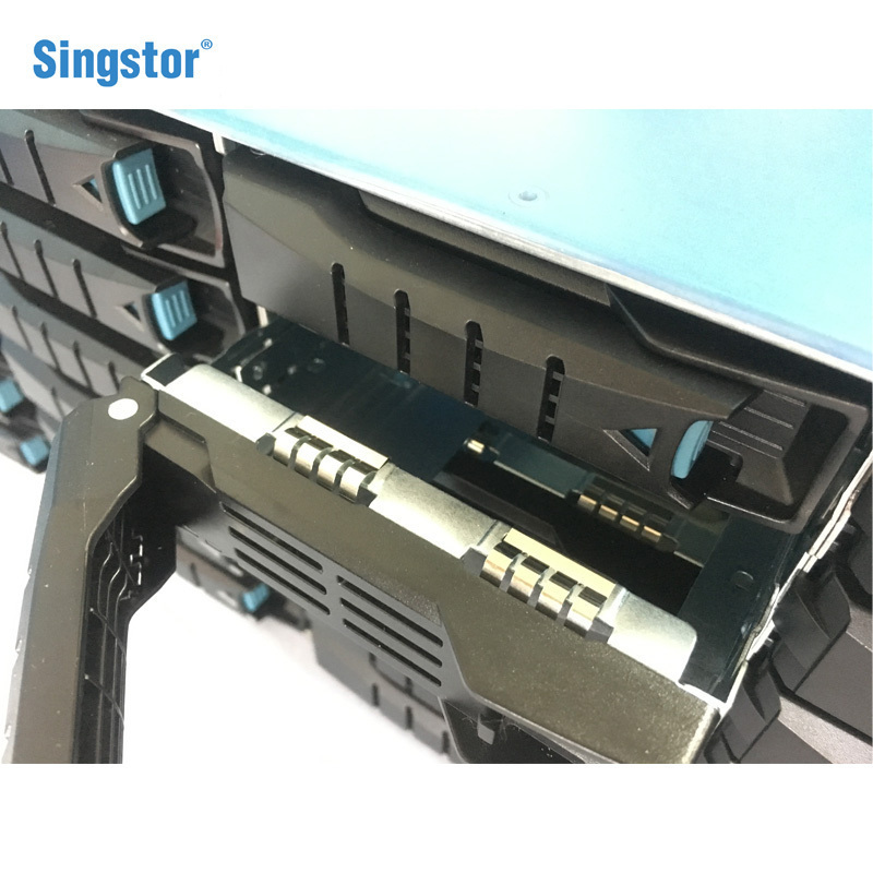 鑫云(Singstor)SS300P-24R真人秀影视后期 4K视频在线剪辑 光纤共享磁盘阵列存储 标配 裸机+240T
