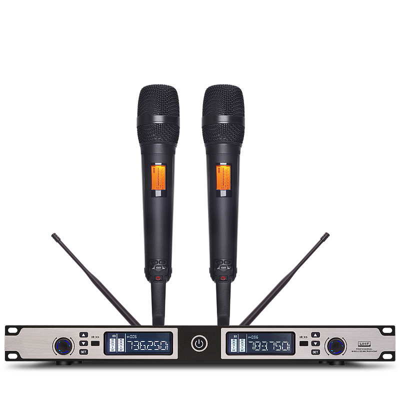 HTDZ HT-280U UHF无线会议一拖二 无线麦克风