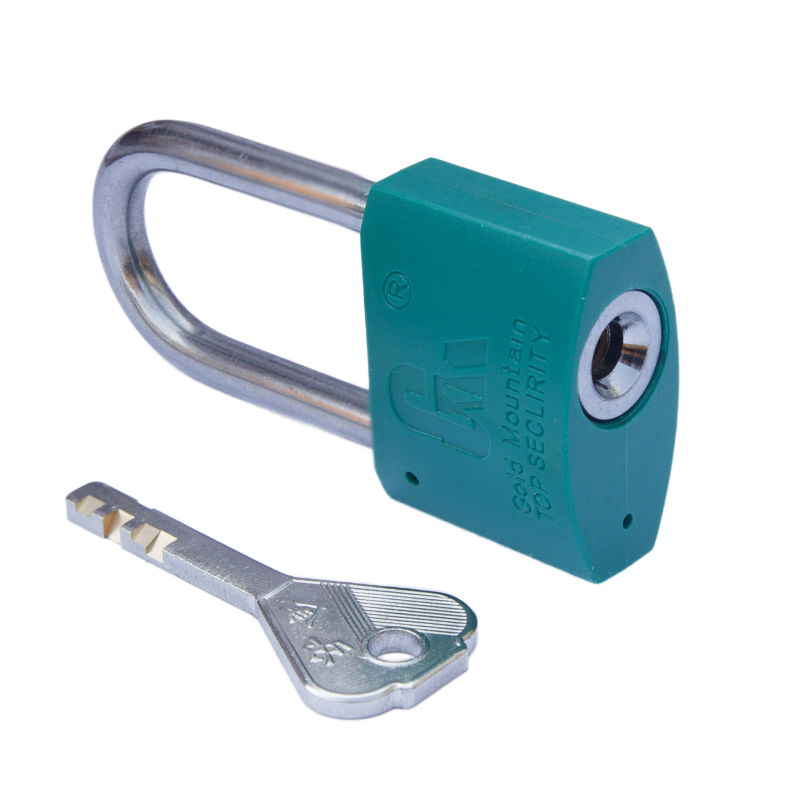 金岳 SG040铜锁芯 32*40*20mm 叶片式机械挂锁(计价单位:个)绿色高清大图