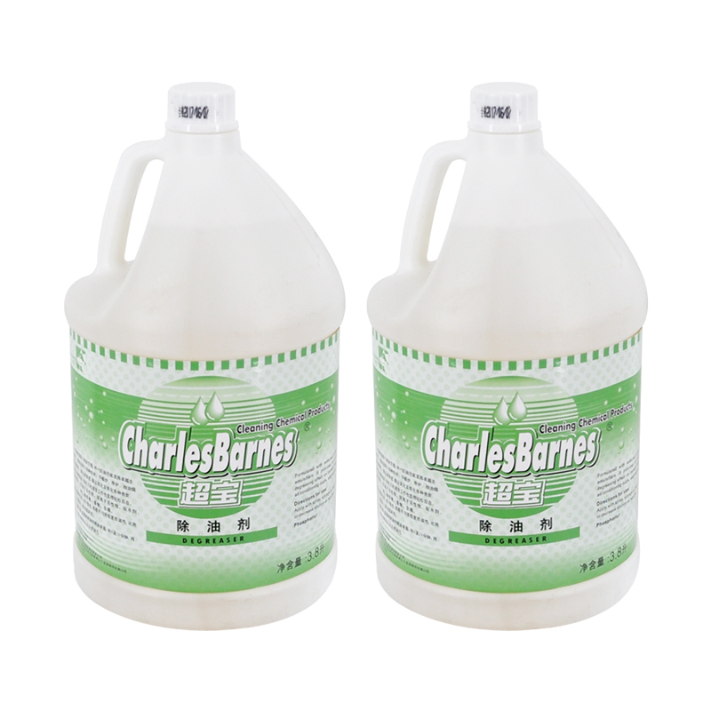 超宝(CHAOBAO) 除油剂 强力油污清洁剂厨房除油剂 3.8L*4瓶 DFF006
