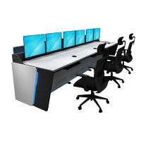 冲瀚 CHT-4300 多人位操作台 外观尺寸：4300mm×1000mm×750mm