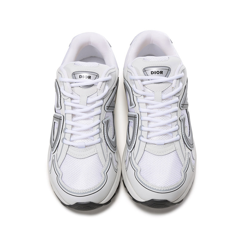 迪奥 dior 男士b30系列网眼系带休闲运动鞋小白鞋3sn279znd