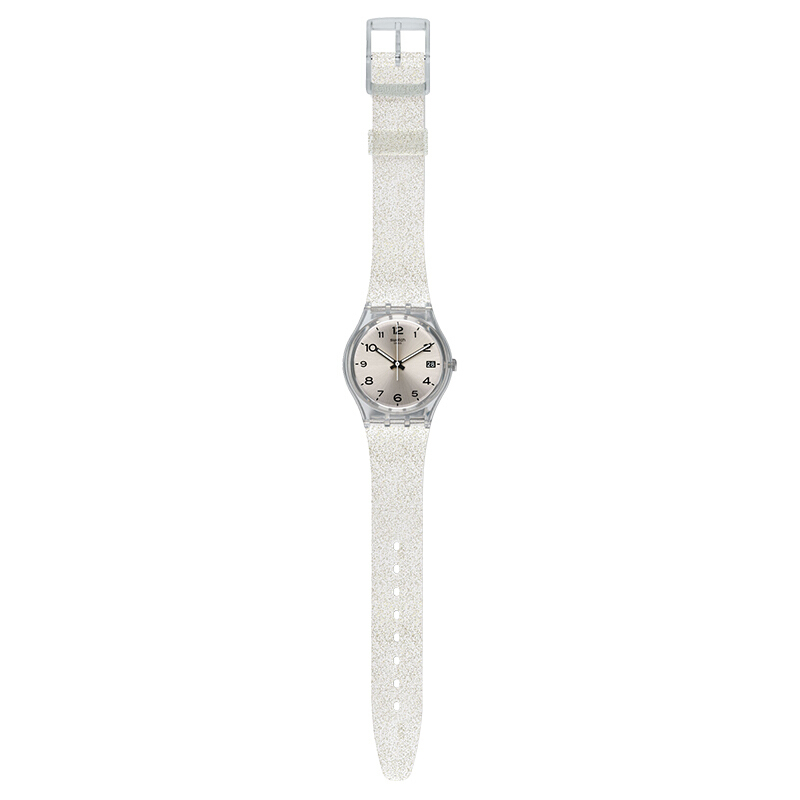 Swatch/斯沃琪手表 色彩密码系列 日期窗口 树脂表带 石英男女通用表GM416C