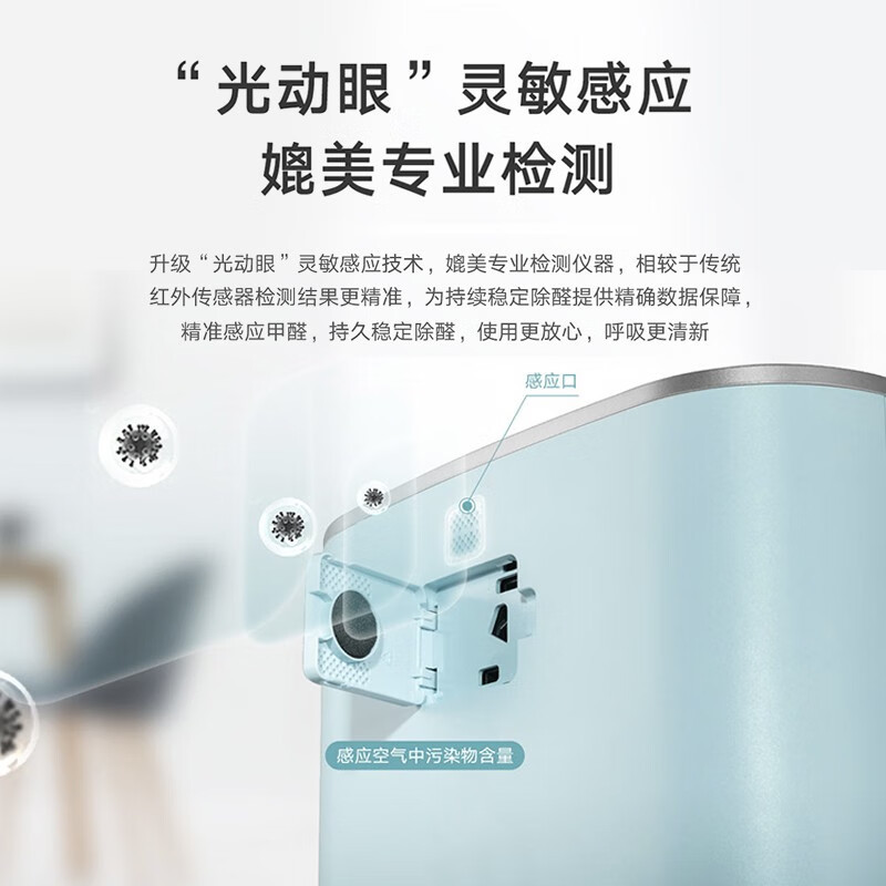格力(GREE)空气净化器KJ520G-A01 甲醛数显 家用除甲醛 办公室除细菌 除PM2.5 轻音 智能wifi控制