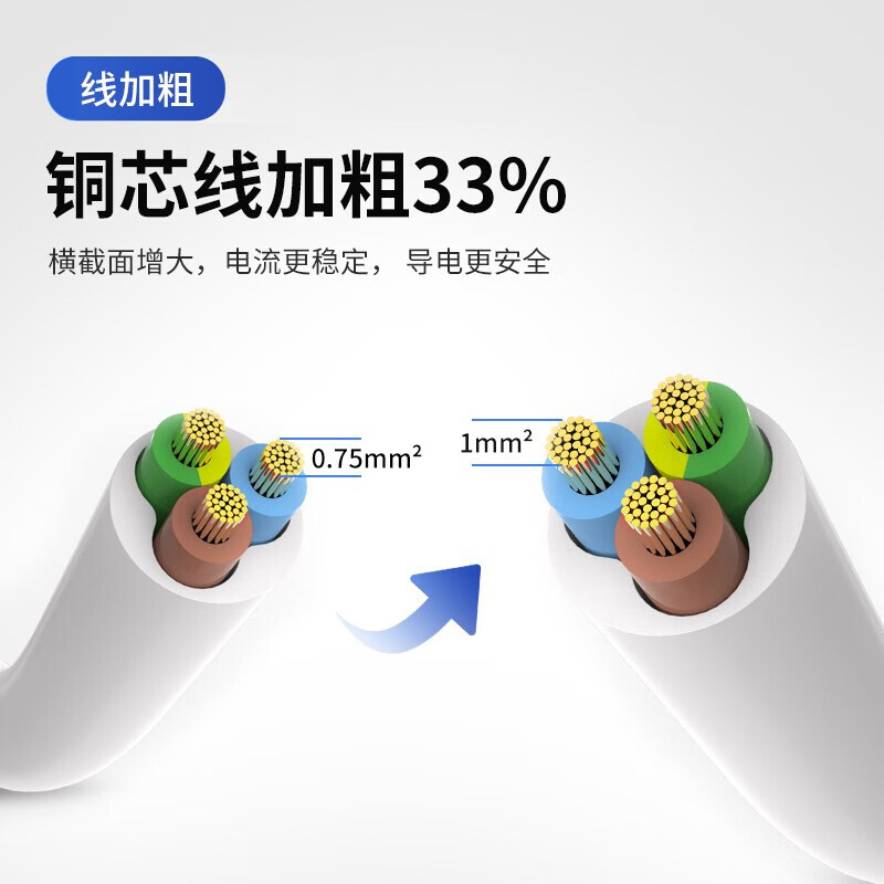 德力西电气J-L系列排插八位五孔 5米 CD98J-LK8X高清大图