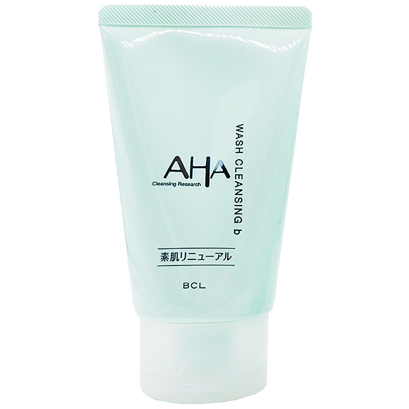 BCL AHA 酵素果酸柔肤洗面奶卸妆洗颜化妆水三合一洁面乳120g