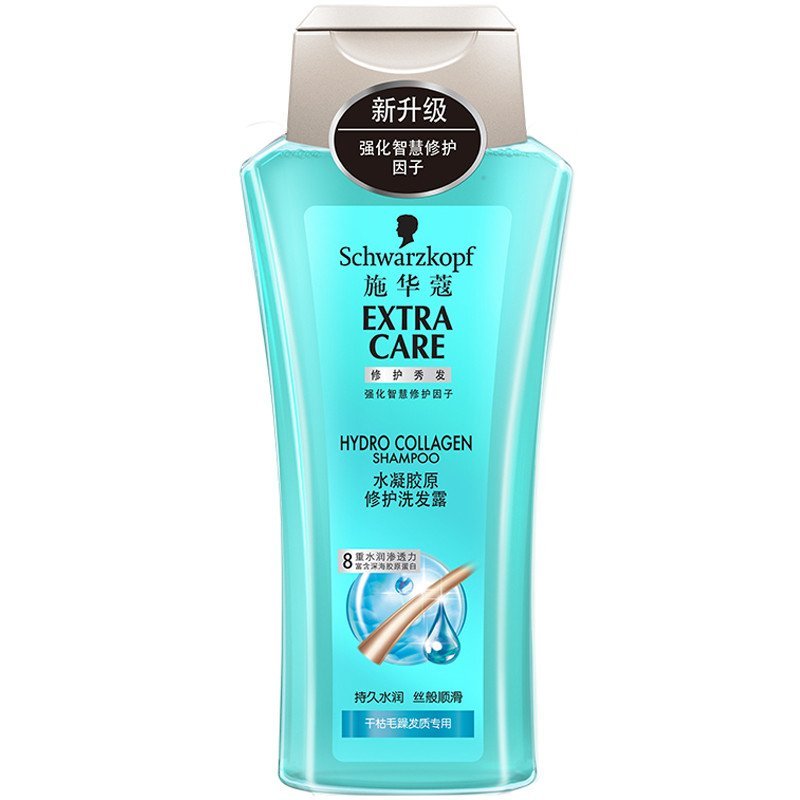 施华蔻水凝胶原修护洗发露400ml