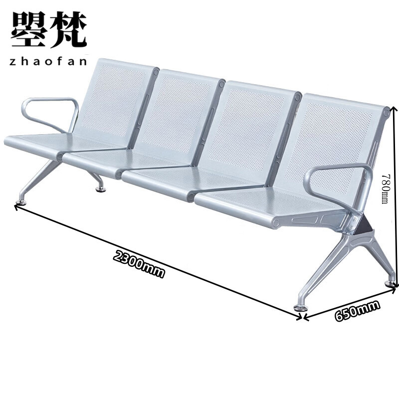 曌梵连排椅四人位张高清大图