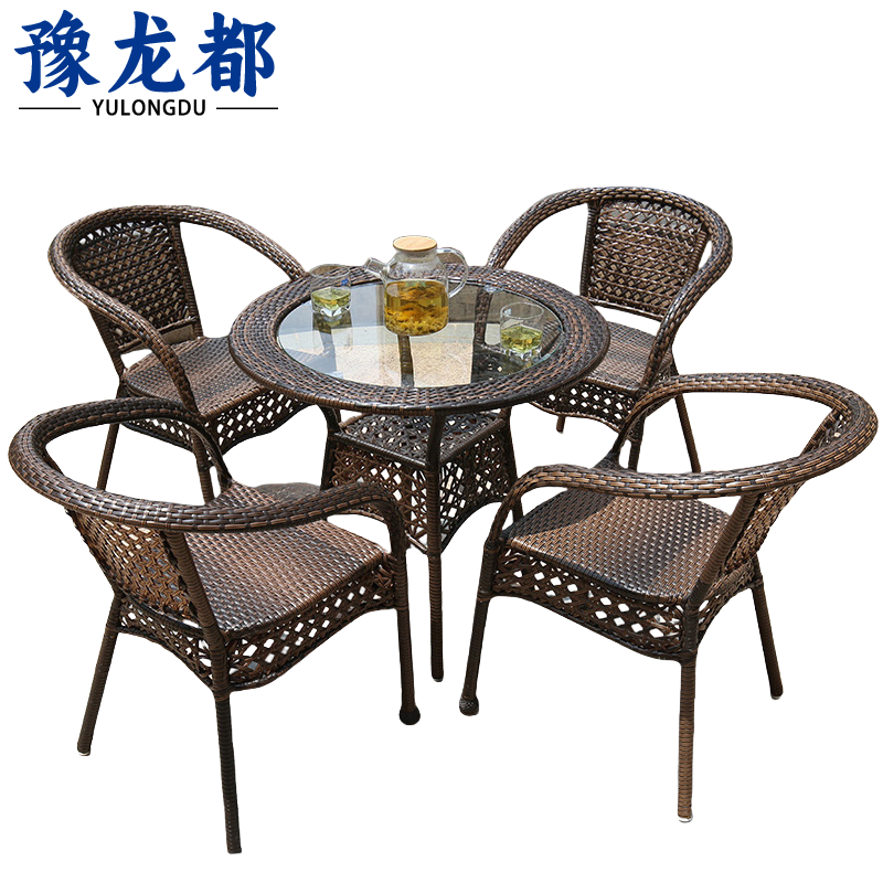 豫龙都户外桌椅80宽套