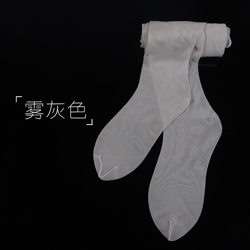 suntekansun缜脚尖透明丝袜夏天薄款连mistygrey雾灰色脚型150175cm40
