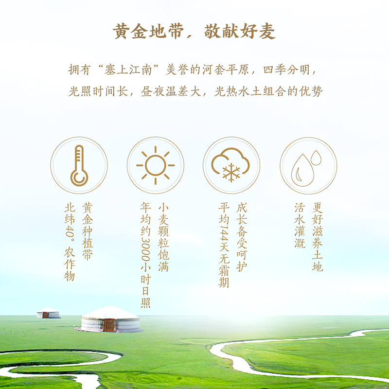 金龙鱼内蒙平原雪花粉1KG 面粉小麦粉面条馒头饺子高清大图