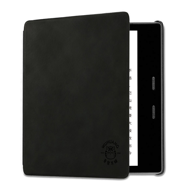 亚马逊墨馨 kindle oasis保护套(吾皇万睡 午夜黑 适用于Kindle Oasis第三代)