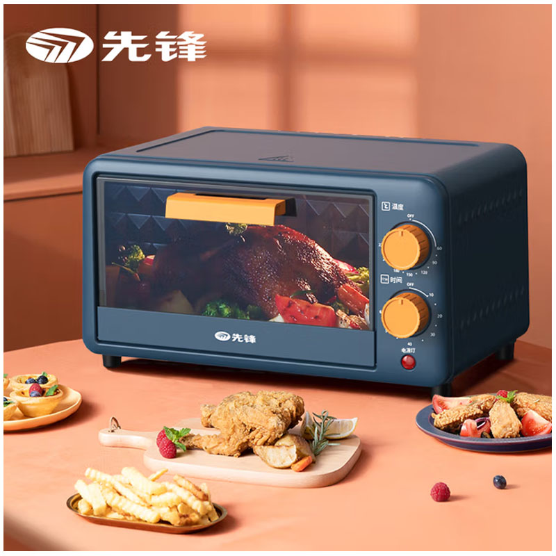 先锋DRG-K1201电烤箱快速加热均匀烹饪节能健康一键操作省时省力