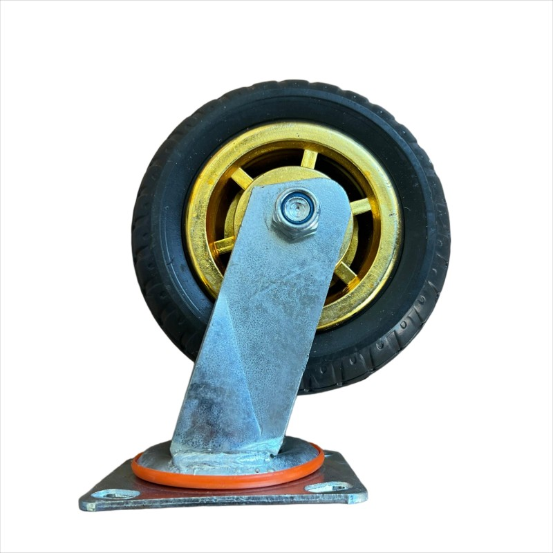 铁耀 橡胶万向轮高清大图