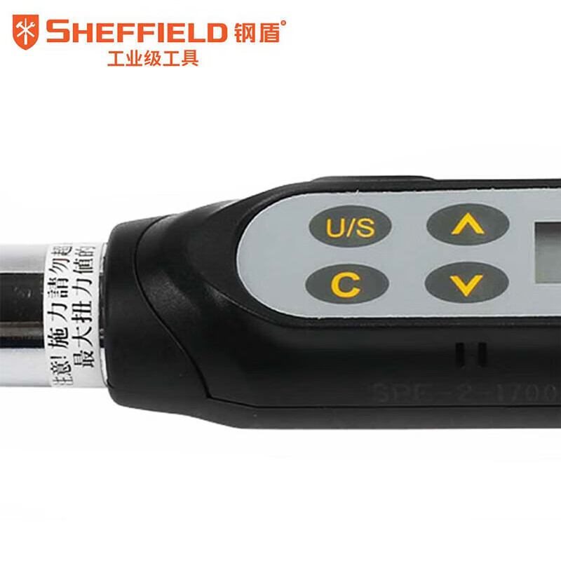 钢盾(SHEFFIELD) S016218 1/4系列数显扭矩起子10-200cN.m[家用]高清大图