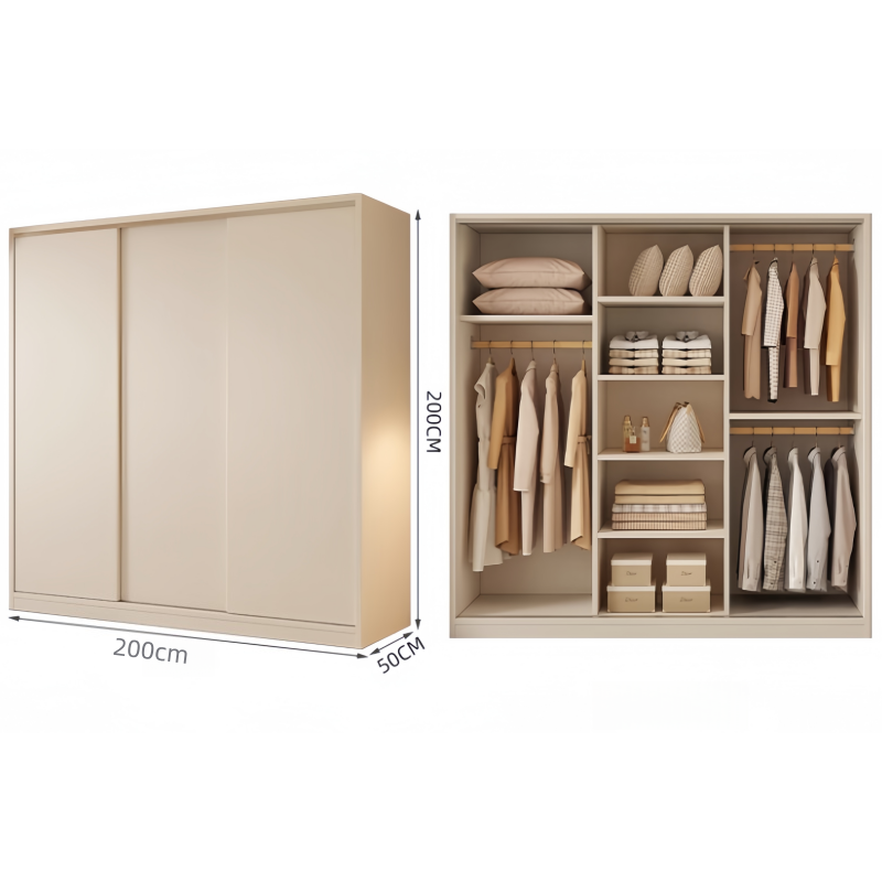 芙首泰衣柜2000*500*2000mm个高清大图