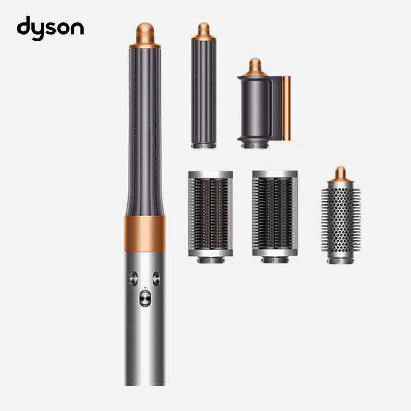 戴森(DYSON)多功能美发棒 Airwrap Complete空气卷发棒 多功能合一 旗舰套装 镍铜色 长发版高清大图