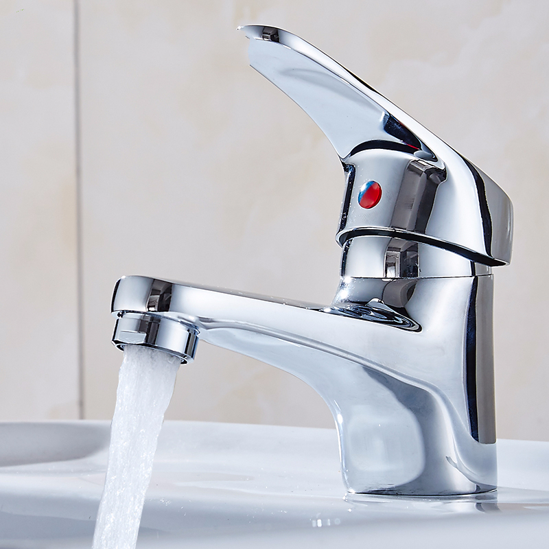 面盆水龙头冷热单孔闪电客洗手盆洗手间单冷浴室柜洗脸池台盆龙头参数