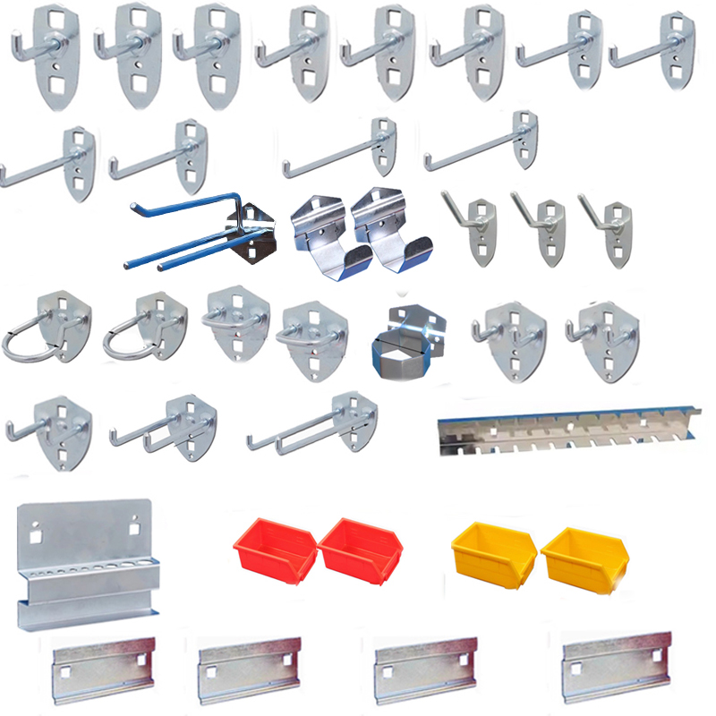 瑾如云海 工具挂钩 洞洞板挂钩 7#挂钩套装(不含挂板)高清大图