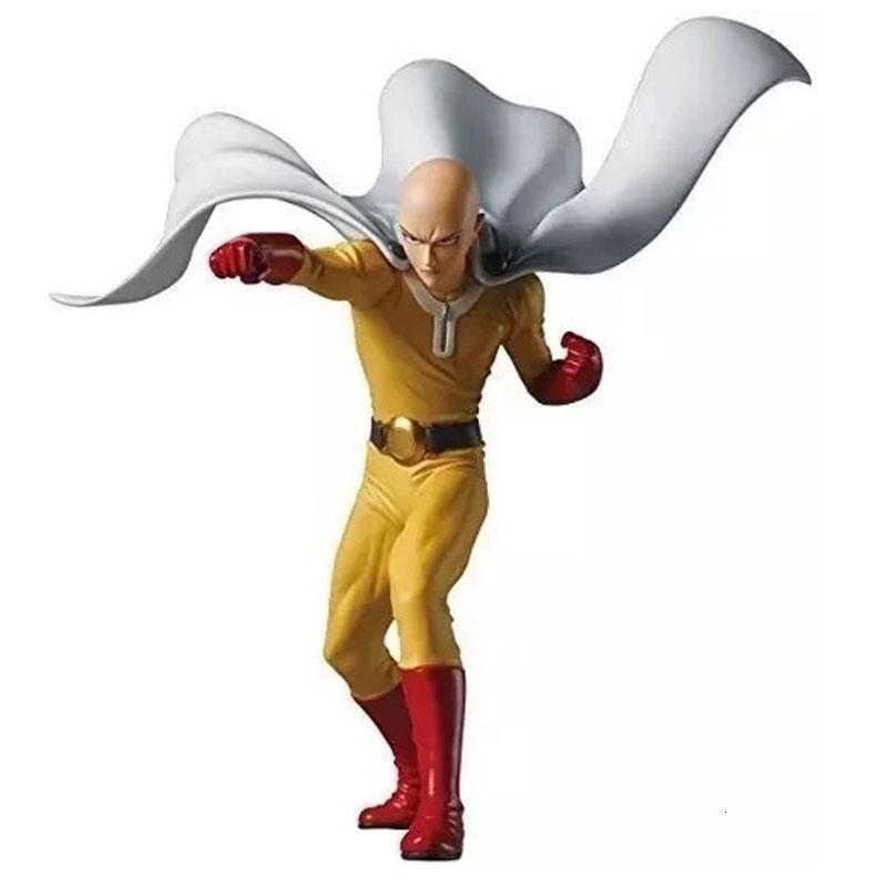 figma一拳超人手办玩具琦玉老师光头杰诺斯模型人偶玩偶摆件公仔 埼玉静态24cm高清大图