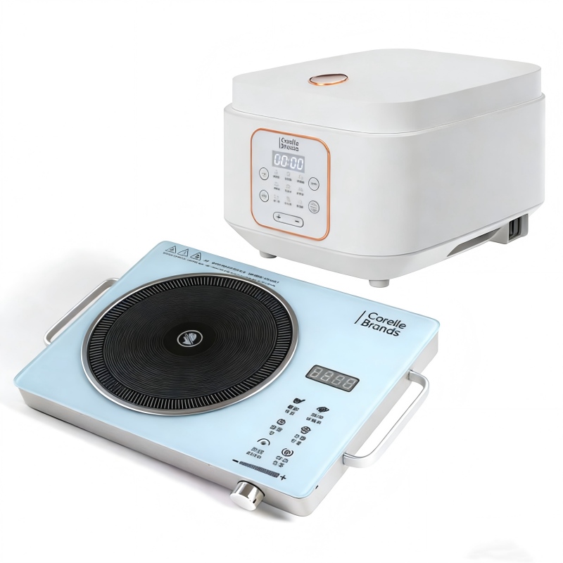 康宁(Corelle Brands)多功能电陶炉 +0涂层球釜微电脑3L电饭煲套装(600元)