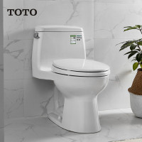 TOTO 连体喷射虹吸式下排水马桶 智洁节水座便器陶瓷坐便器马桶CW854SBVD(04-A)